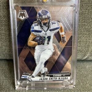 Custom 3D Floater - Jaxon Smith-Njigba Mosaic Seattle Seahawks card